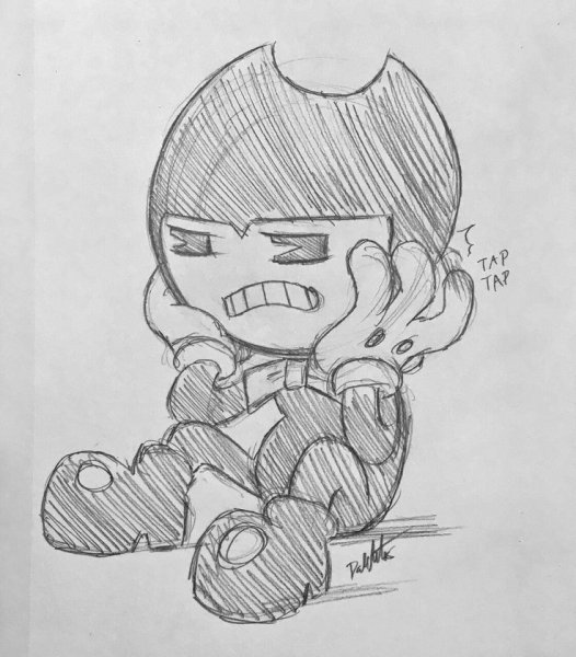 БЕНДИ для срисовки карандашом