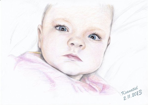 Рисунки маленьких детей карандашом