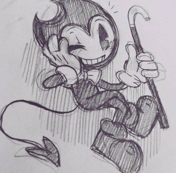 БЕНДИ для срисовки карандашом