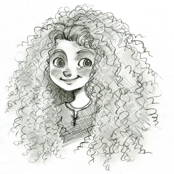 Арт скетч Мерида