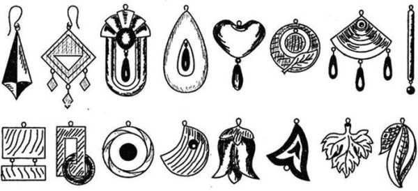 Древние украшения рисунки