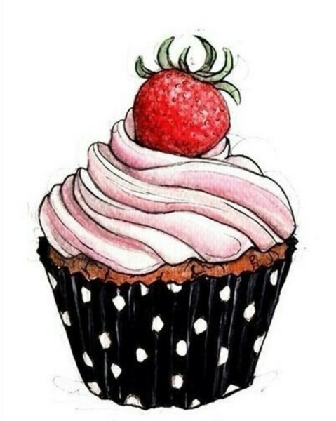 Рисунки для срисовки сладости