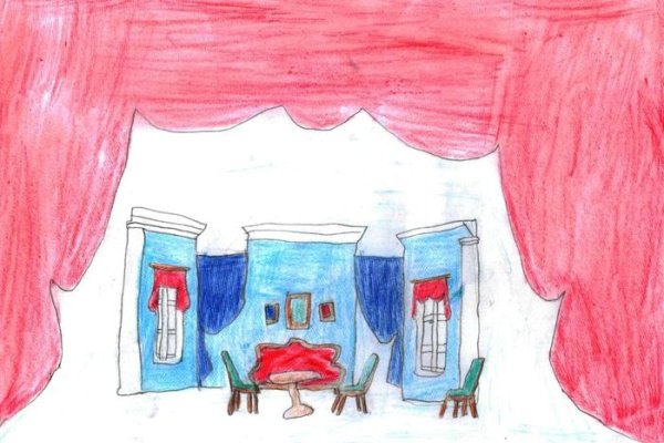 Изо сцена театра 8 класс