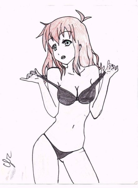 Рисунки тянок для срисовки легкие