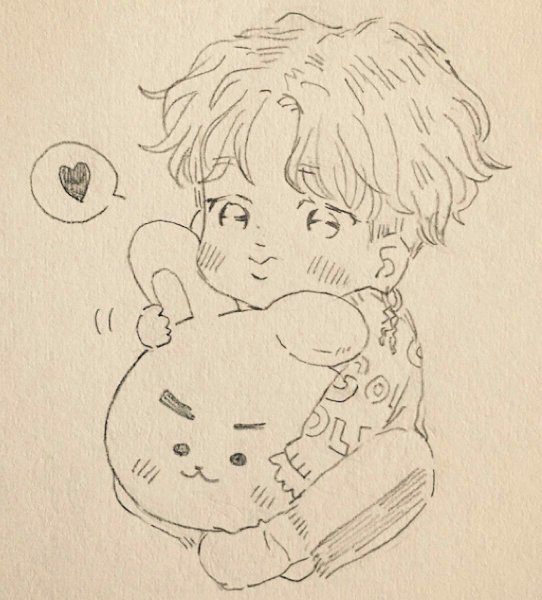 БТС мини рисунки для срисовки