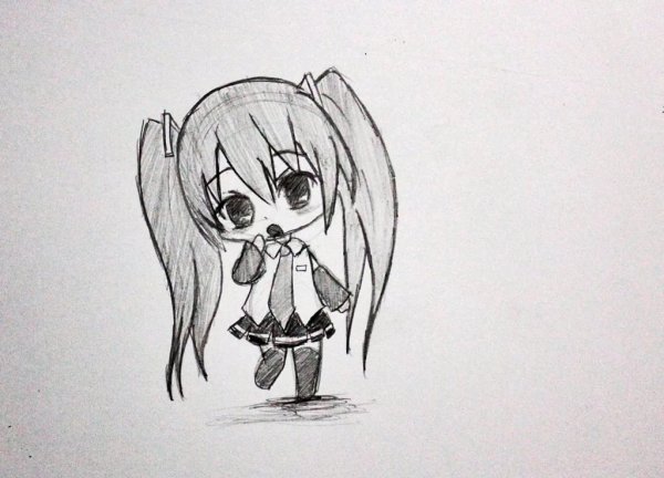 Маленькие рисуночки аниме