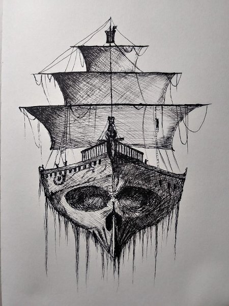 Рисунки лайнером