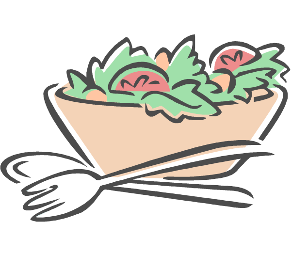 Салат раскраска