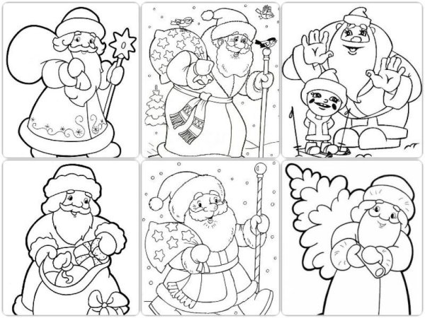 Новогодние рисунки на новый год для срисовки