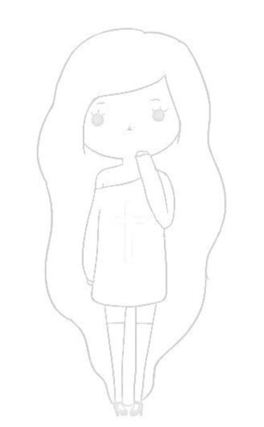 Лёгкие рисунки девочек