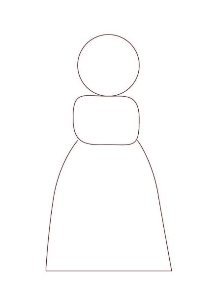 Как рисовать бабушку