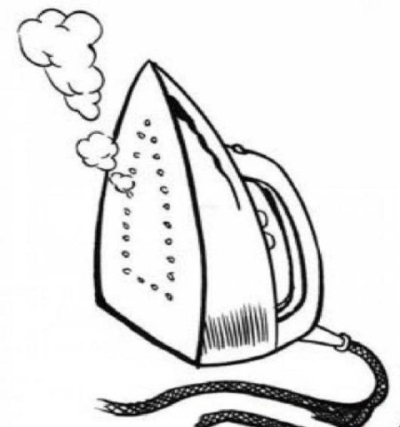 Горящий утюг