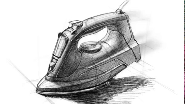Утюг эскиз