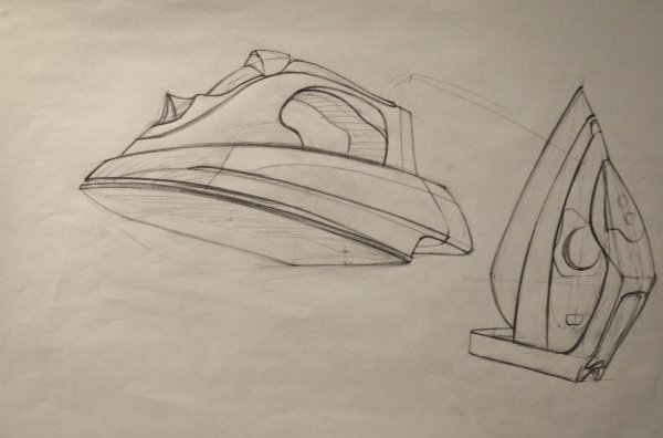 Нарисовать утюг