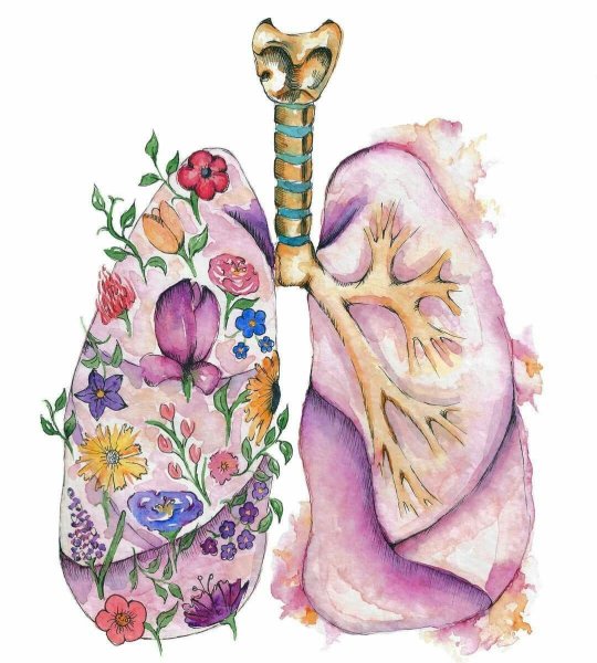 Легкие в цветах