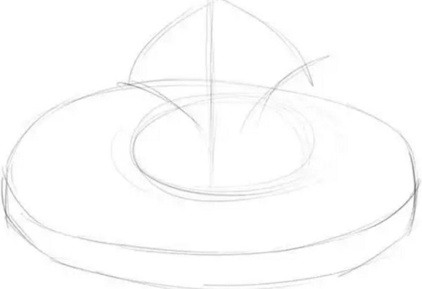 Нарисовать клумбу пошагово