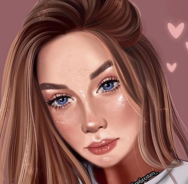 Портрет леди Дианы Зайцевой карандашом