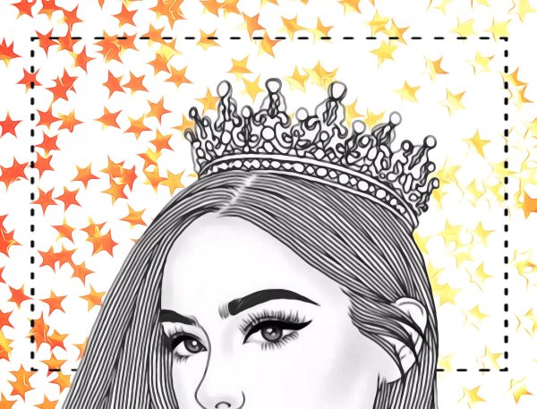 Ариана Гранде рисунок