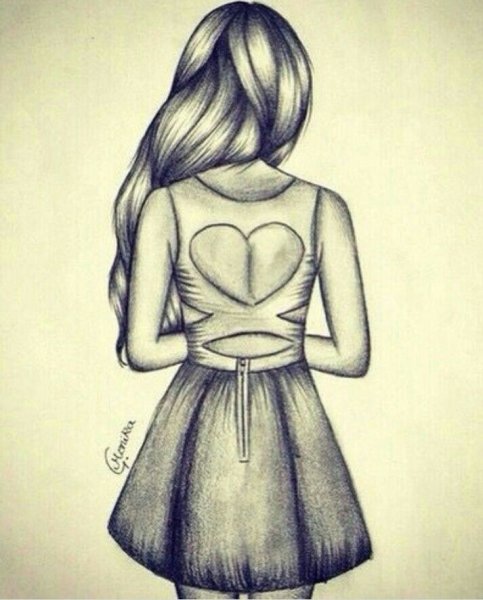 Красивые и легкие рисунки людей