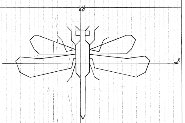 Симметричные фигуры по клеточкам
