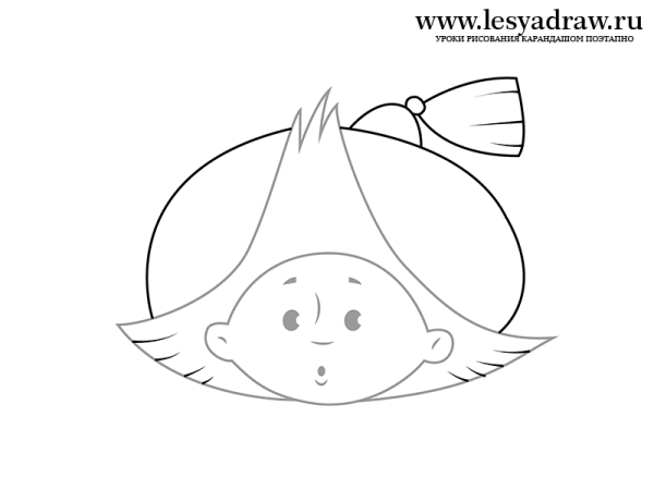 Рисование Незнайки поэтапно