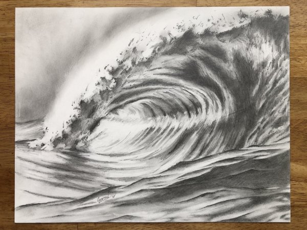 Море карандашом