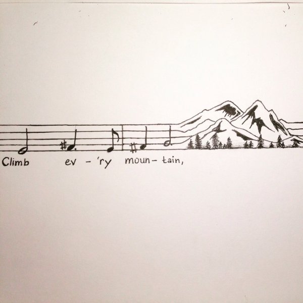 Ноты карандашом