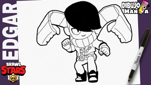 Рисунок Эдгара из БРАВЛ