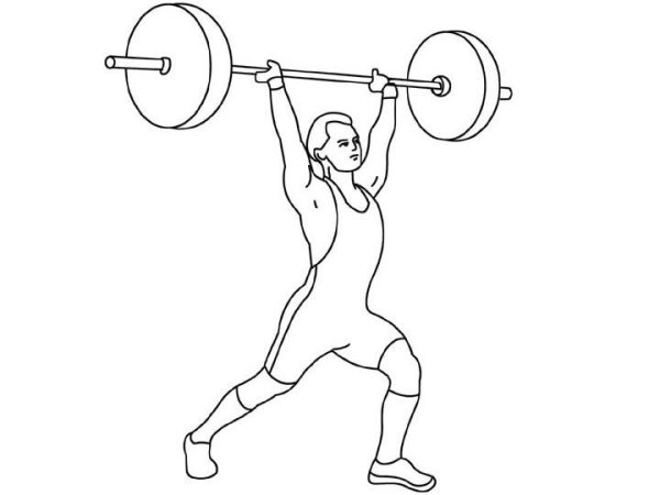 Рисунок на тему спорт карандашом