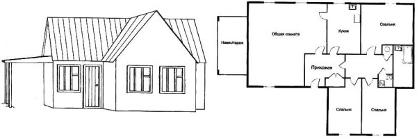 Нарисовать проект дома