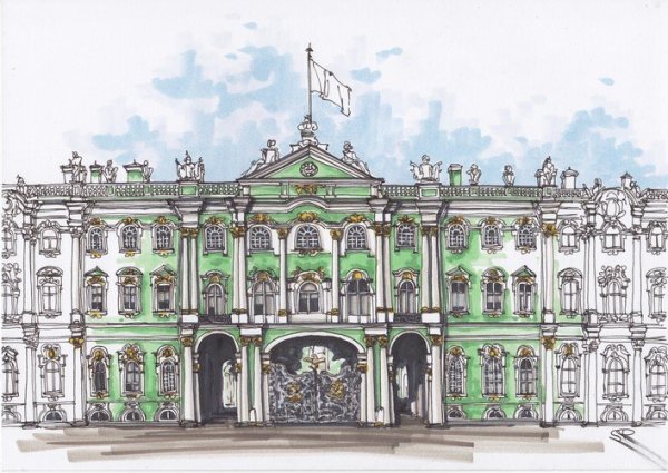 Зимний дворец Санкт-Петербург