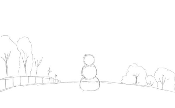 Встреча зимы иллюстрация