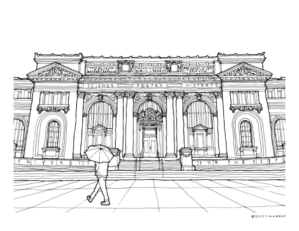 Музей раскраска