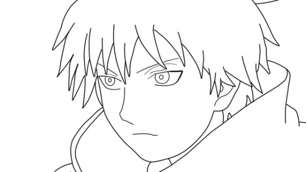 Раскраски Наруто Сасори