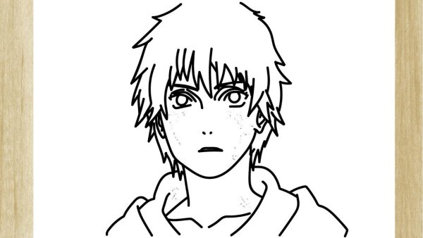 Сасори рисовать поэтапно легко