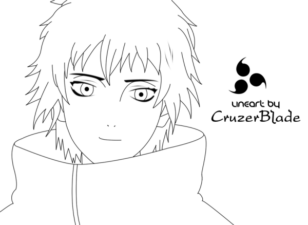 Сасори рисунок поэтапно