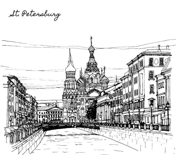 Спас на крови Санкт-Петербург Графика