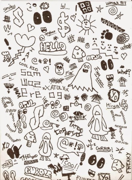 Мелкие рисунки для срисовки