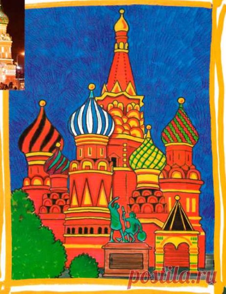 Ростовский Кремль рисунок