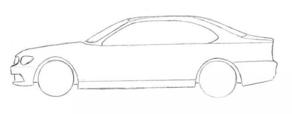 Порше Каррера 911 купе раскраска