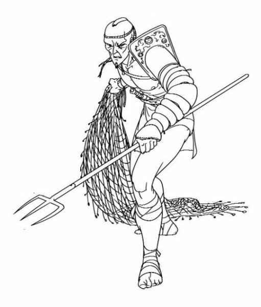 Раскраска 300 спартанцев