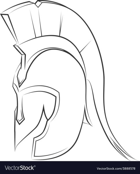 Спартанец карандашом