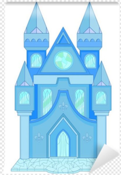 Замок снежной королевы легко