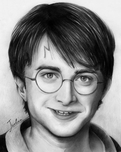 Дэниел Рэдклифф Гарри Поттер арт