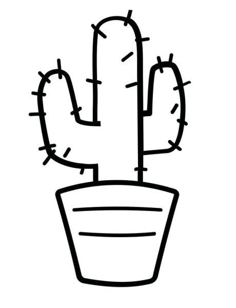 Нарисовать Кактус