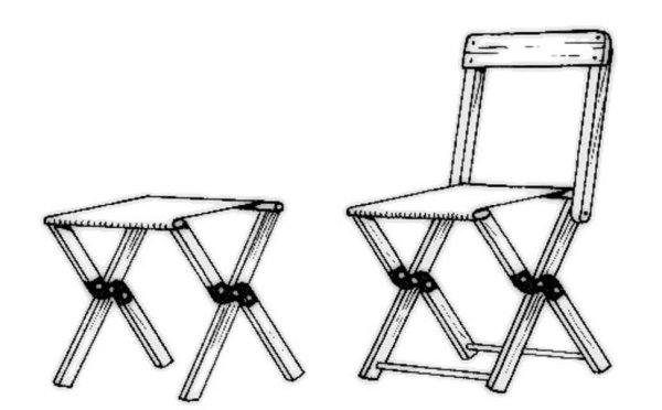 Табурет раскраска для детей