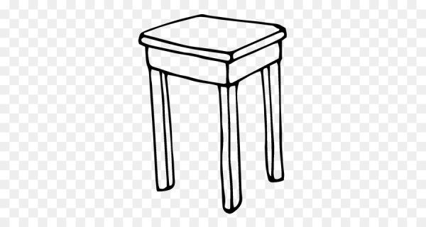 Раскраска табурет