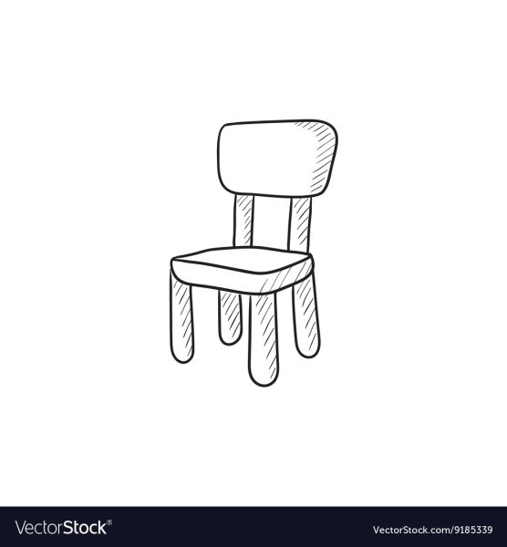 Зарисовки предметов мебели