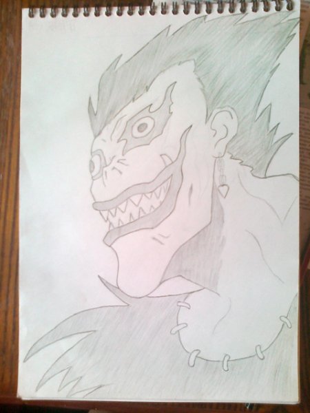 Рюк Бог смерти для срисовки