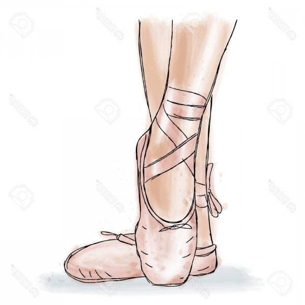 Тату пуанты